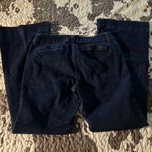 wrangler mid rise trouser flares